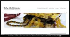 Desktop Screenshot of natural-baltic-amber.com